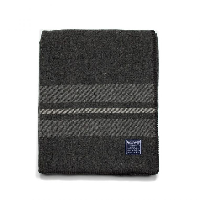 Charcoal discount wool blanket